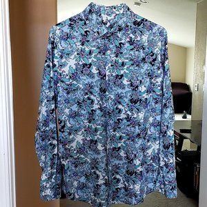 Tasso Elba Button Down Shirt Large 16/16.5